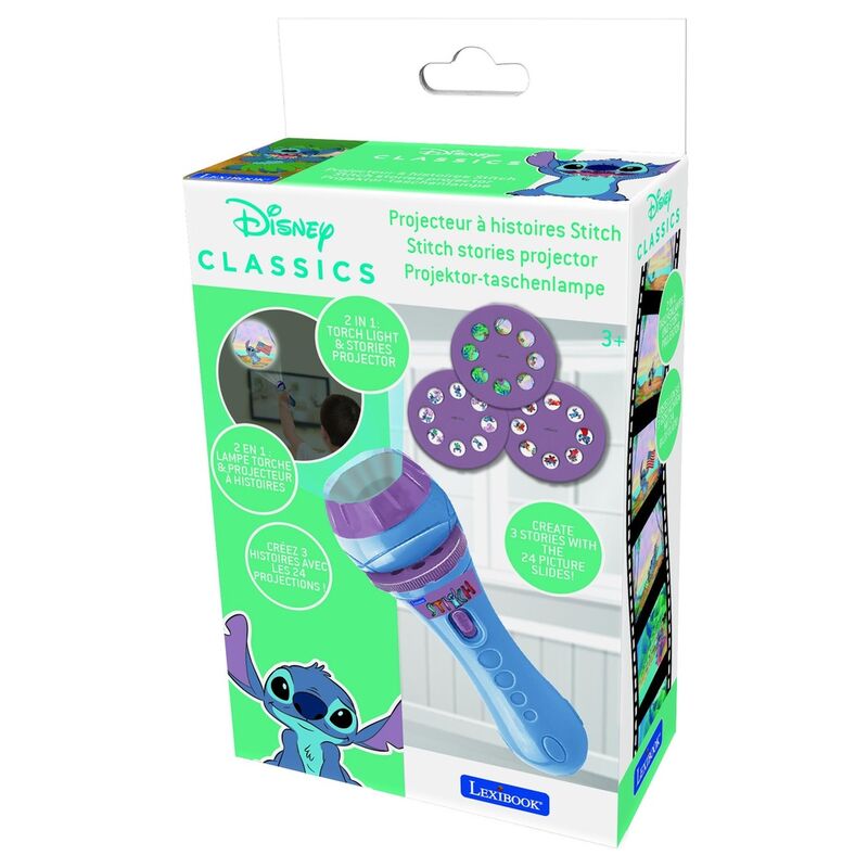 stitch disney projector flashlight