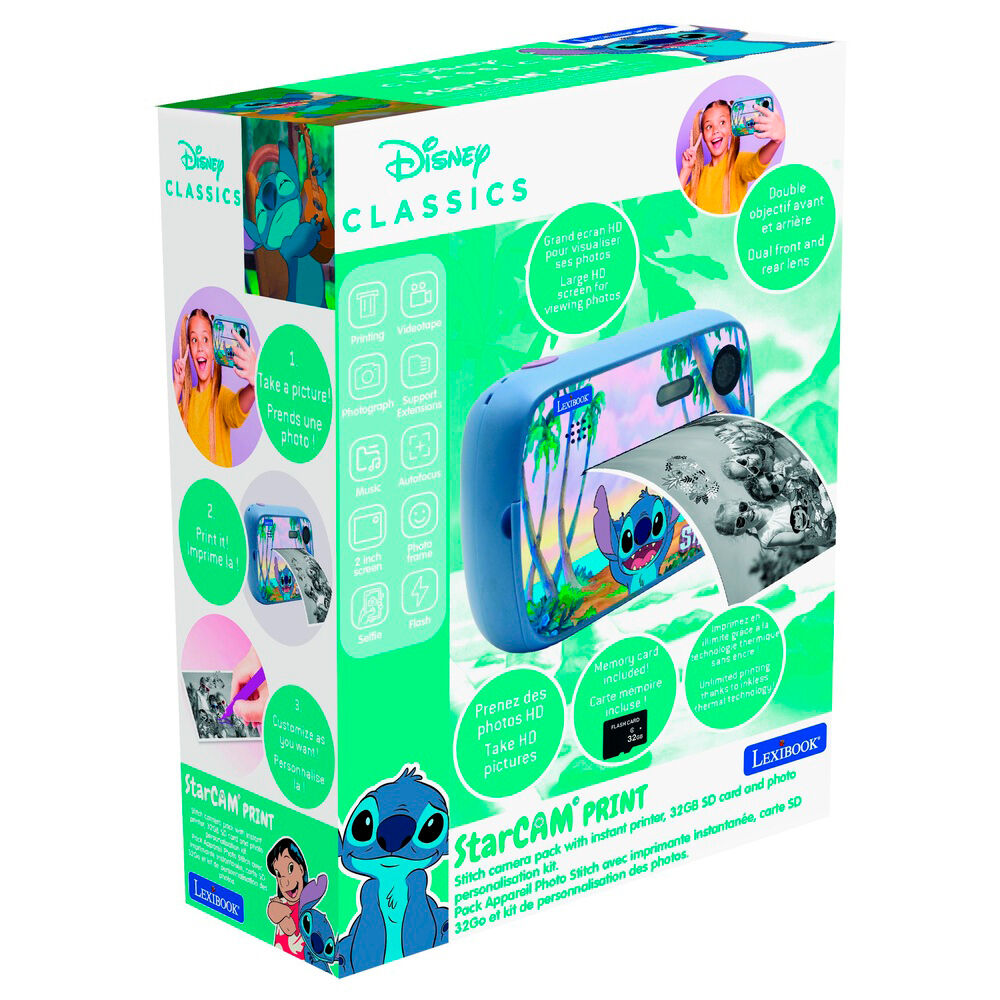Stitch Disney instant camera