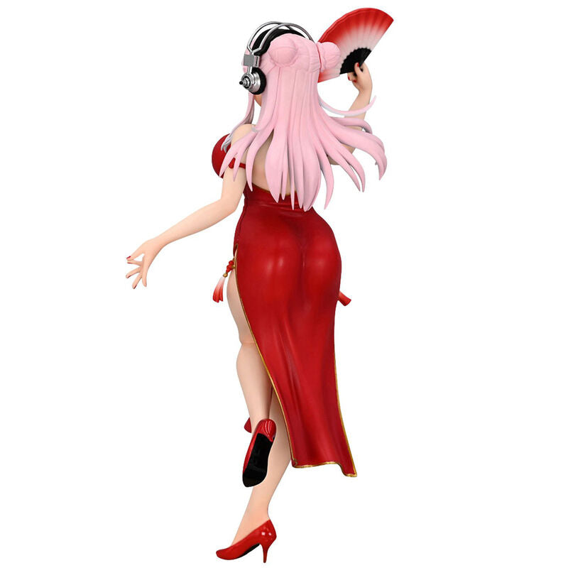 Super Sonico Figur China Kleid Super Sonico 21cm