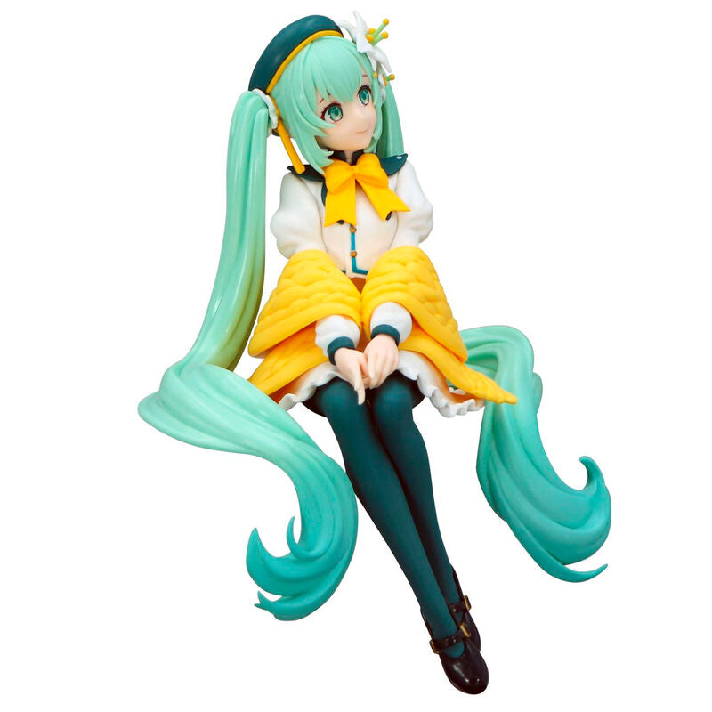 Figure Noodle Stopper Hatsune Miku Flower Fairy Lily White Hatsune Miku 14cm