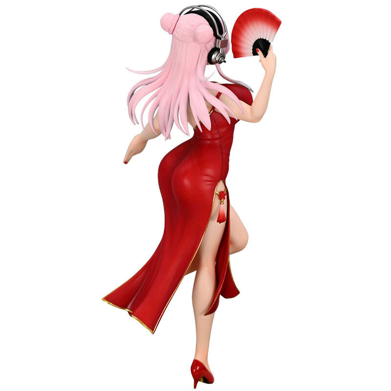 Super Sonico Figur China Kleid Super Sonico 21cm
