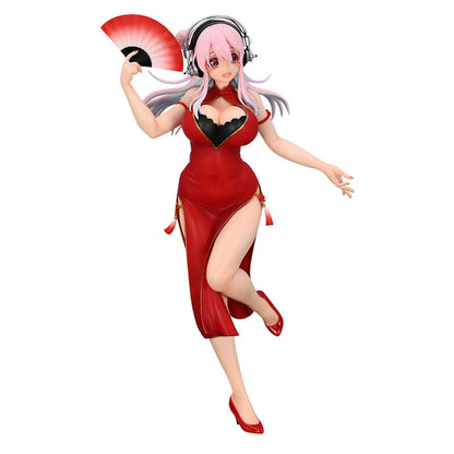Super Sonico Figur China Kleid Super Sonico 21cm