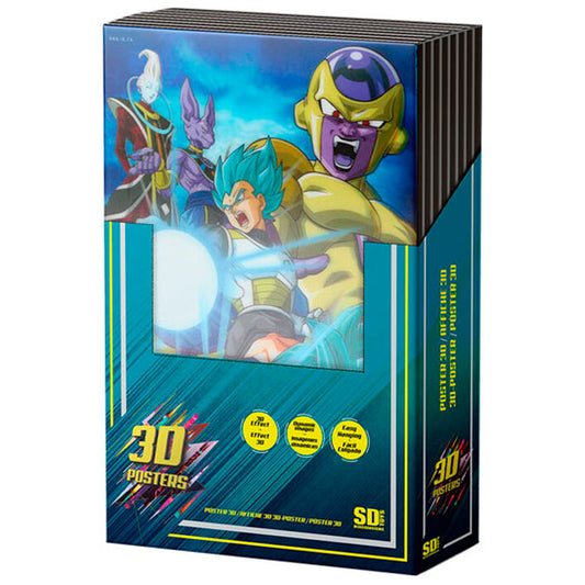 3d dragon ball poster