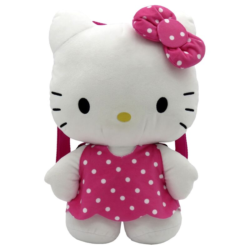 pink hello kitty plush backpack 35cm