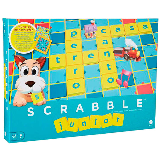 scrabble junior board game in spanish