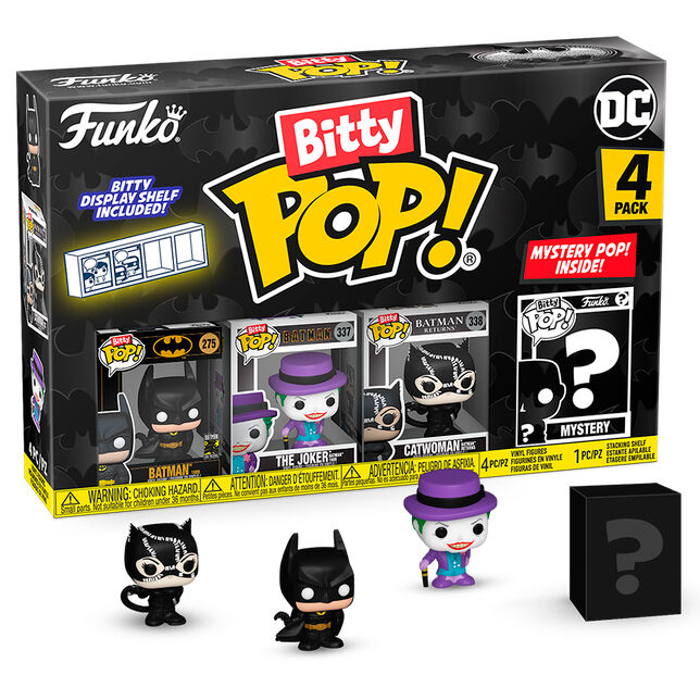 blister 4 figures bitty pop dc comics batman 85th anniversary batman