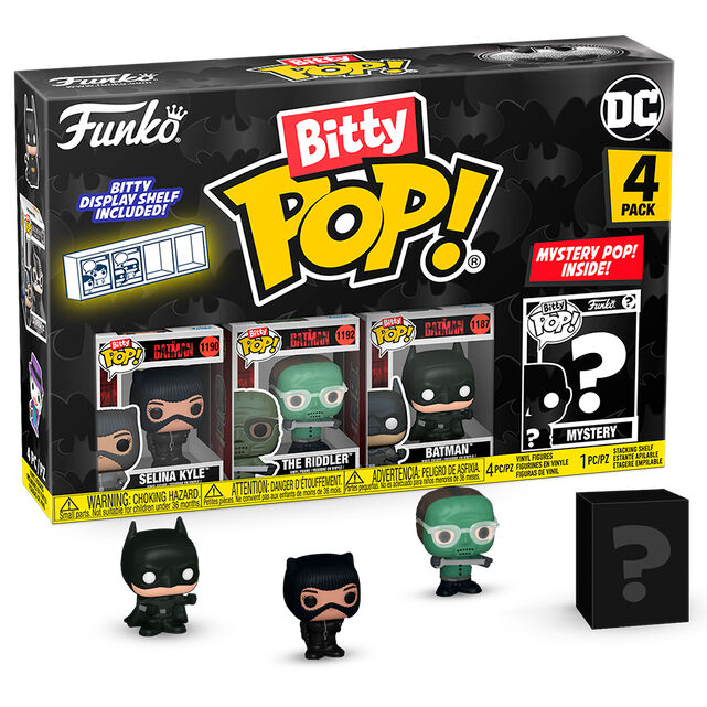 blister 4 figures bitty pop dc comics batman selina kyle