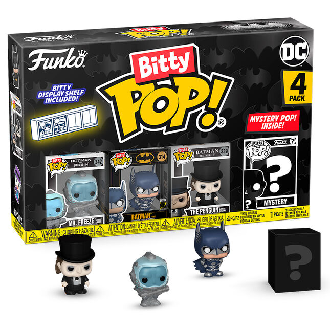 blister 4 figures bitty pop dc comics batman 85th anniversary mr freeze