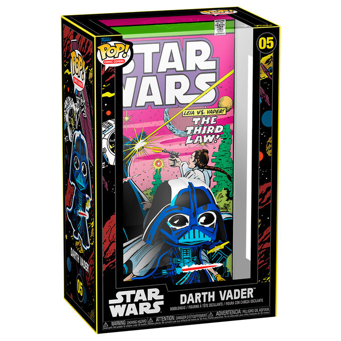 pop figure comic covers star wars darth vader
