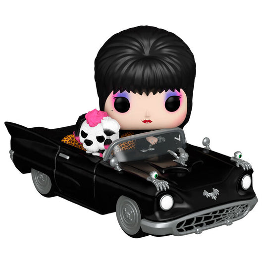 figure pop rides deluxe elvira mistress of the dark elvira & gonk