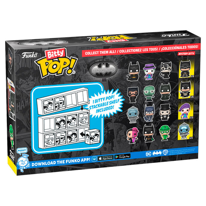 Blister 4 figures Bitty POP DC Comics Batman Selina Kyle