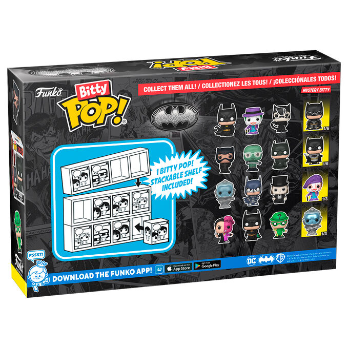 Blister 4 figures Bitty POP DC Comics Batman 85th Anniversary Mr. Freeze