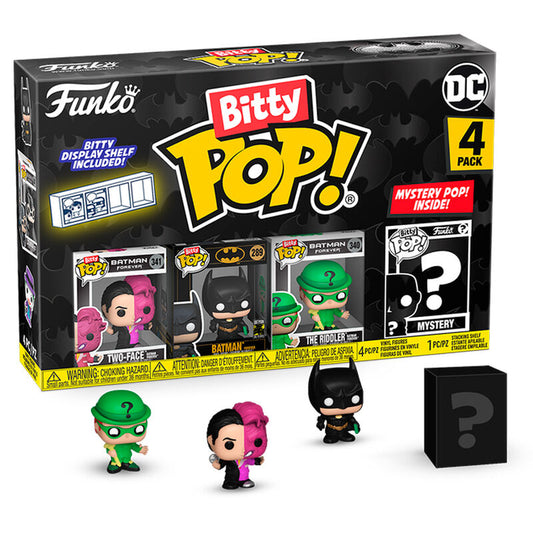 blister 4 figures bitty pop dc comics batman 85th anniversary two face