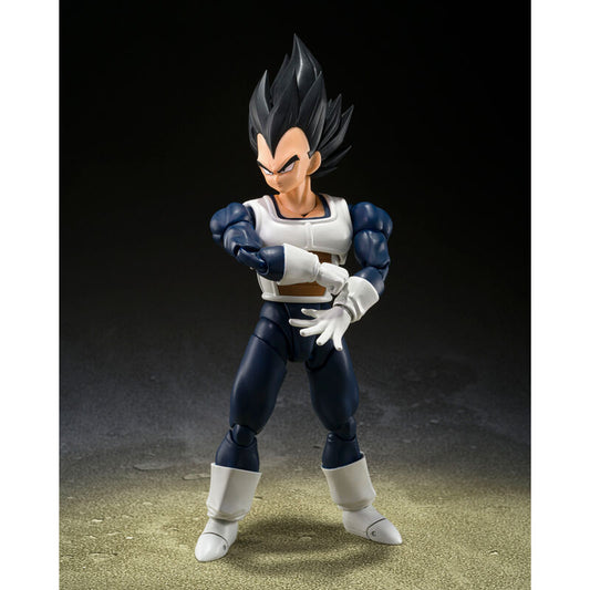 figure sh figuarts vegeta old vattle clothes dragon ball z 14cm