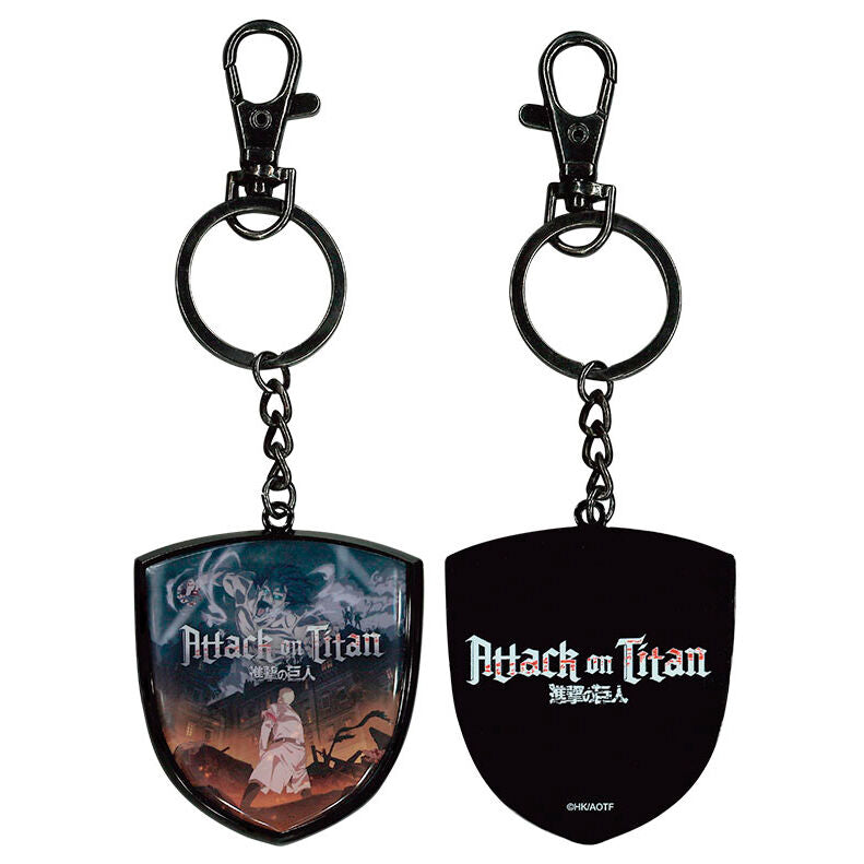 colossal attack on titan keychain