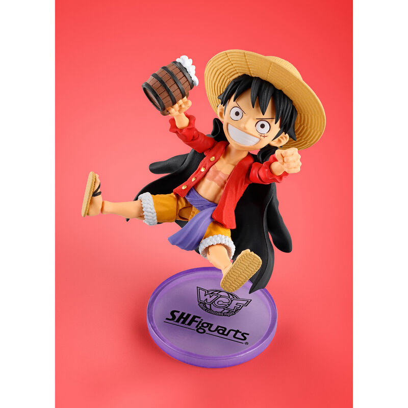 Figurine S.H. Figuarts Monkey D. Luffy World Collectable One Piece 7 5 cm