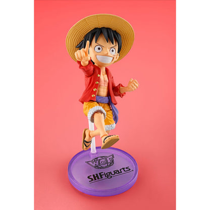 Figurine S.H. Figuarts Monkey D. Luffy World Collectable One Piece 7 5 cm