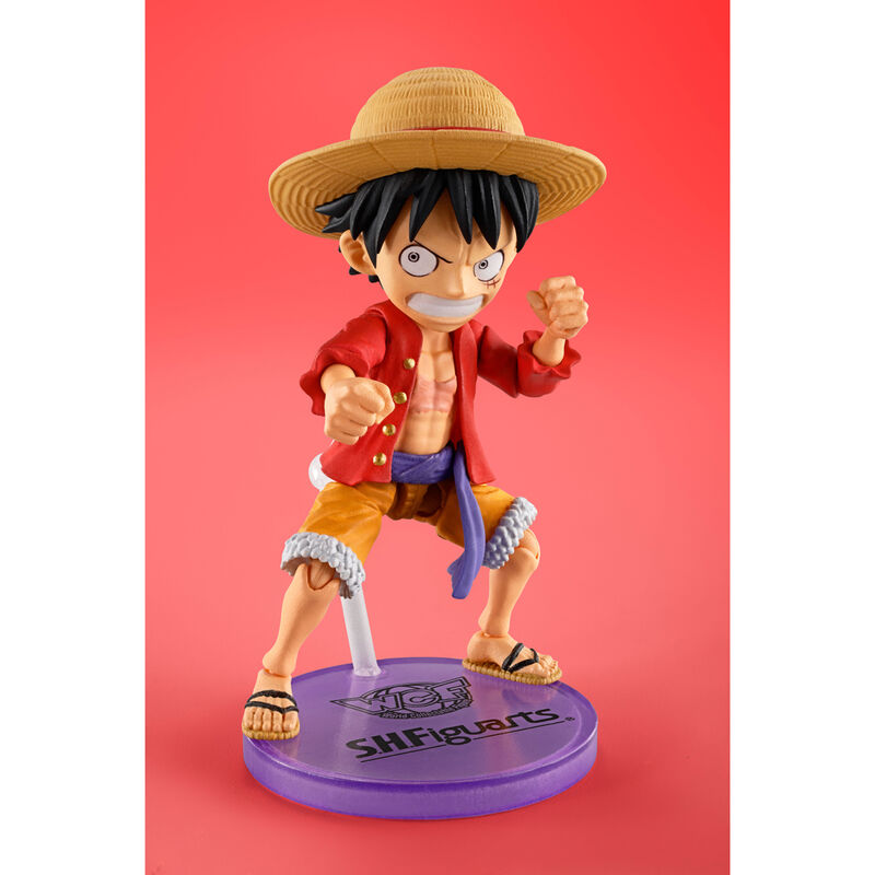 Figurine S.H. Figuarts Monkey D. Luffy World Collectable One Piece 7 5 cm
