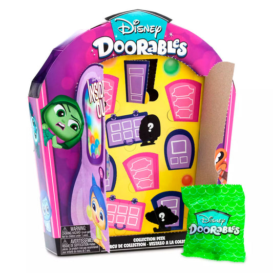 Set de 9 figuras Doorables de Inside Out 2 de Disney Pixar 4 cm