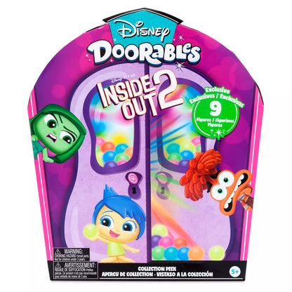 Zestaw 9 figurek Disney Pixar Inside Out 2 Doorables 4 cm
