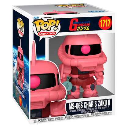 pop figure super mobile suit gundam ms 06s chars zaku ii