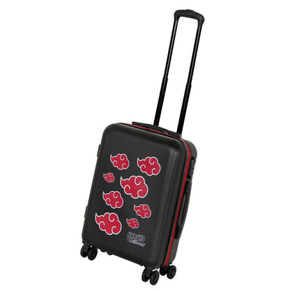 Mala de viagem com rodinhas Clouds Naruto ABS 55cm