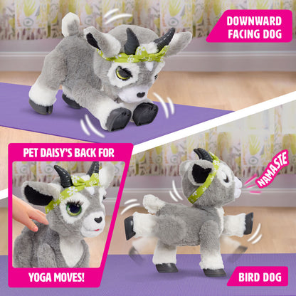 FurReal Daisy Yoga Goat Interaktives Plüschtier