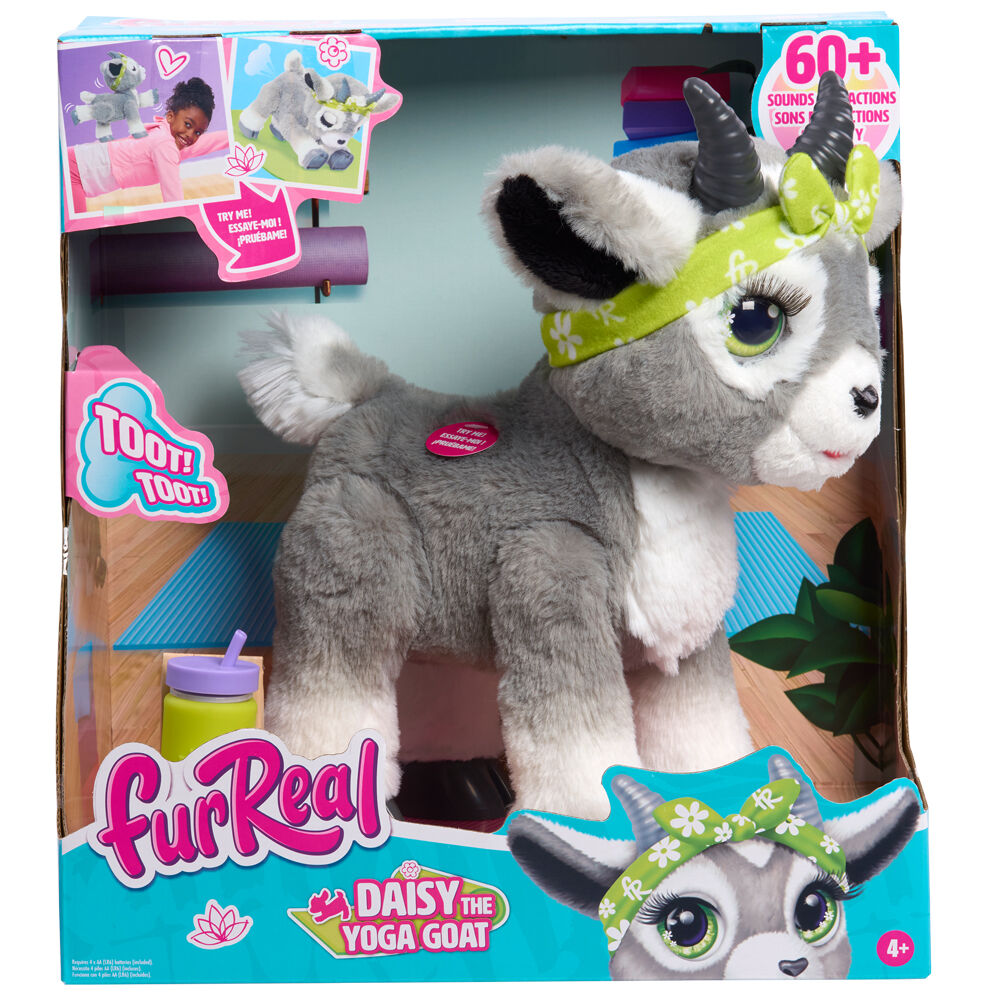 FurReal Daisy Yoga Goat Interaktives Plüschtier