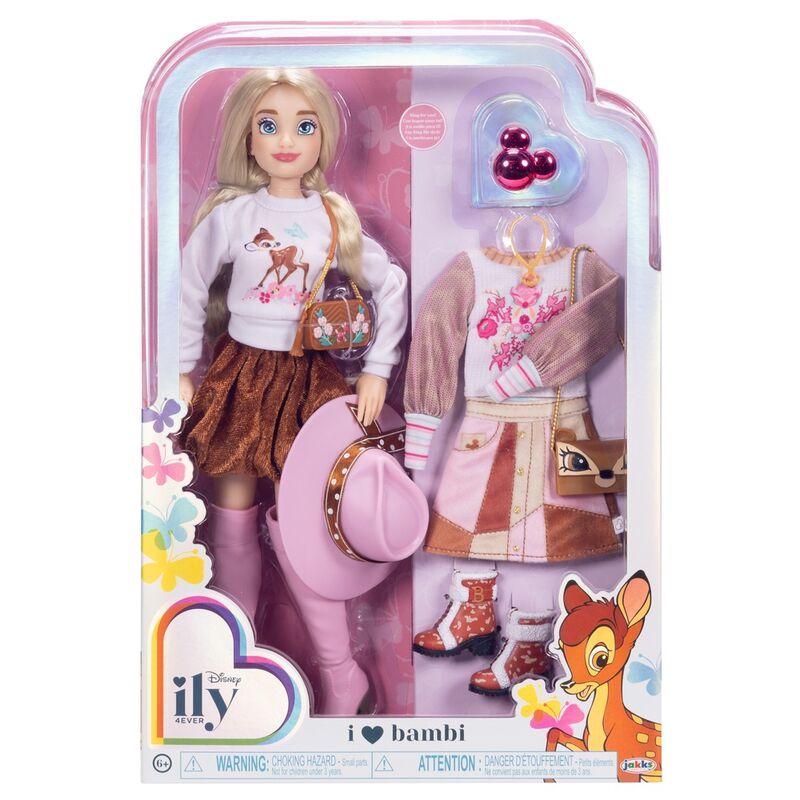 Modepuppe Bambi von Disney  28 cm