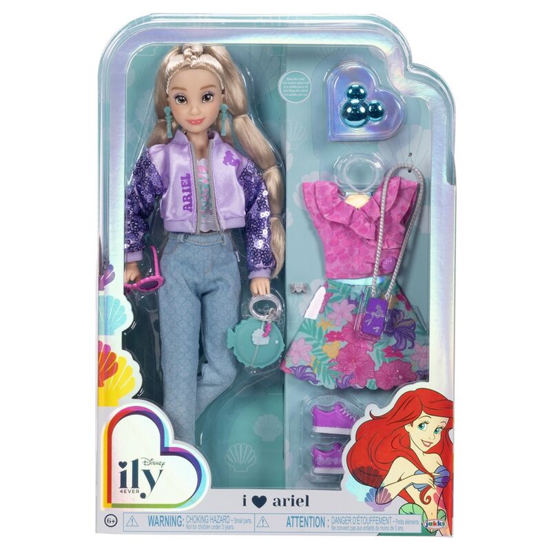 disney's ariel the little mermaid fashion doll ily 4ever 28cm