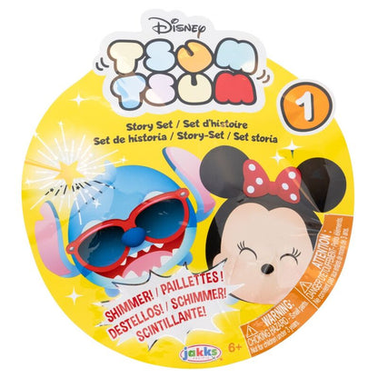 Enveloppe surprise contenant une figurine Disney Tsum Tsum à finition spéciale (modèles assortis).