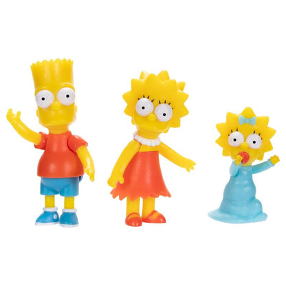 Blister pack of 7 Simpsons Family figures, 6cm