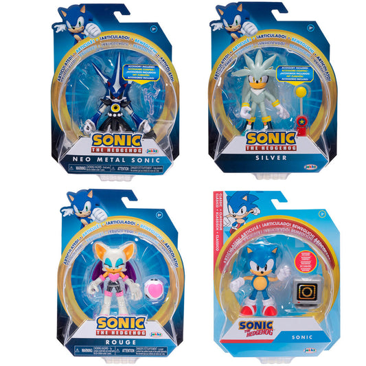 sonic the hedgehog wave 17 figure 10cm assorted