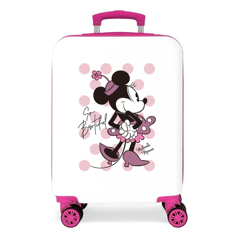 abs trolley suitcase have a good time so beautiful minnie disney 55cm