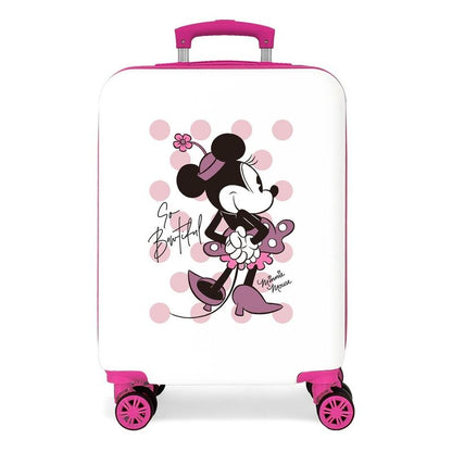 abs trolley suitcase have a good time so beautiful minnie disney 55cm