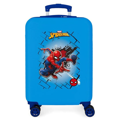 spiderman marvel abs trolley suitcase 55cm