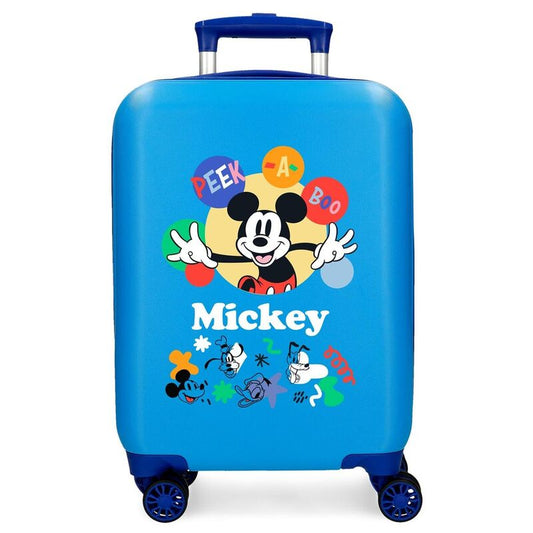 abs trolley suitcase peek a boo mickey disney 50cm