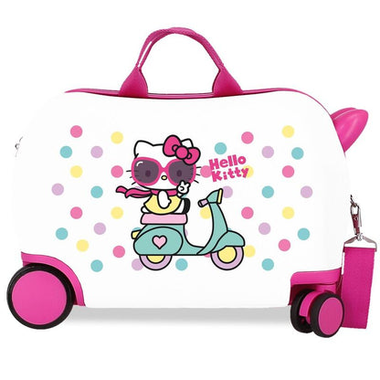 abs suitcase girl gang hello kitty 45cm