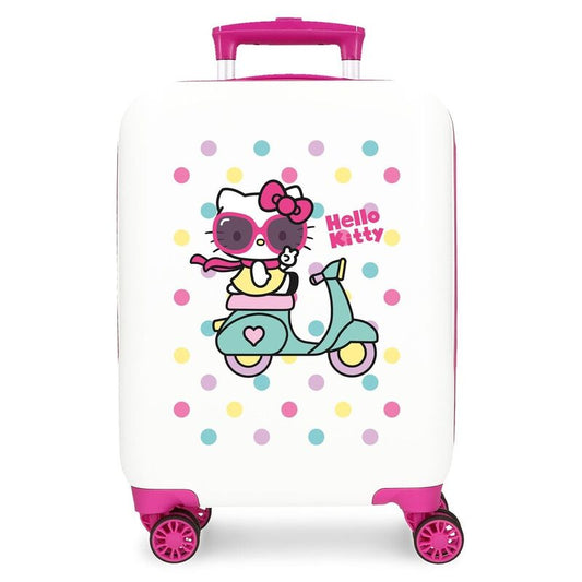 girl gang hello kitty abs trolley suitcase 40cm