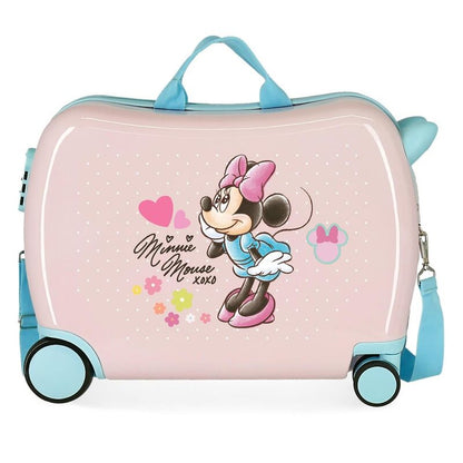 imagine minnie disney abs suitcase 45cm