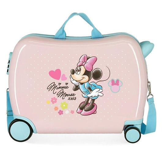 imagine minnie disney abs suitcase 45cm