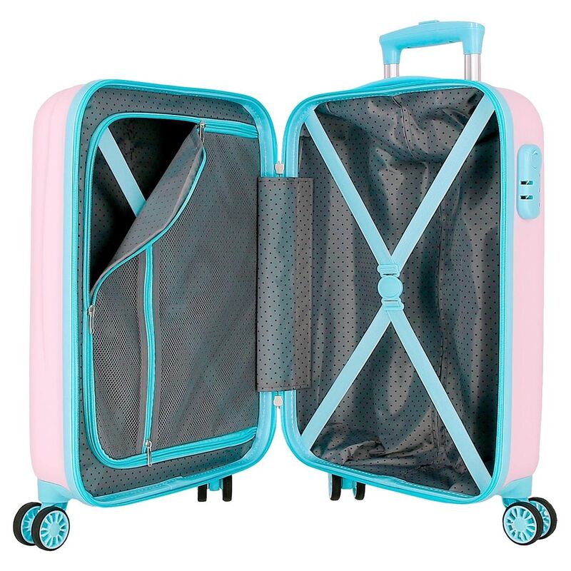 Immagina la valigia trolley di Minnie Disney in ABS da 55 cm