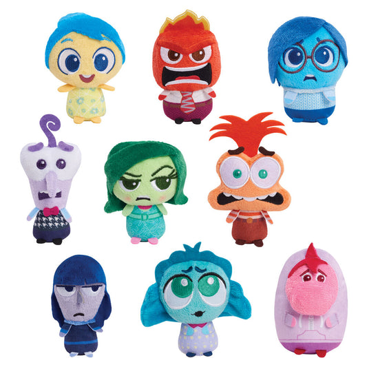 Disney Pixar Inside Out 2 Surprise Plush Keychain 8cm Assorted
