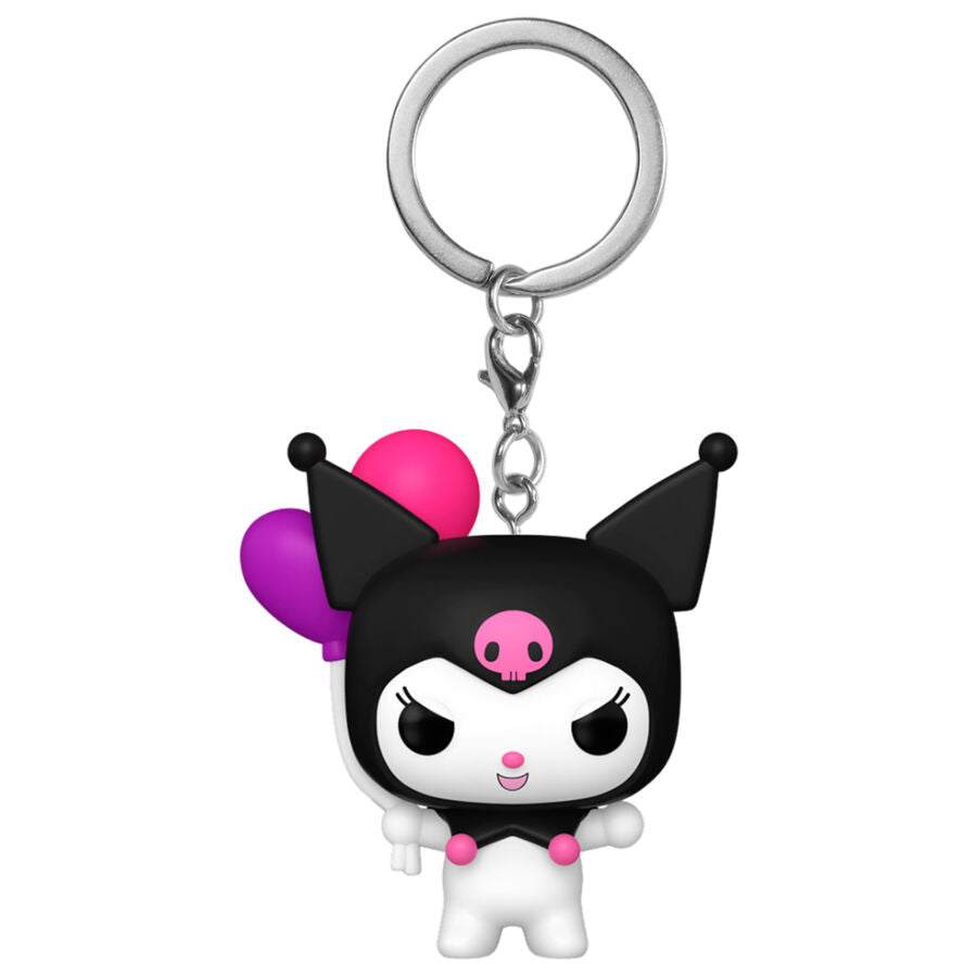 pocket pop hello kitty kuromi keychain