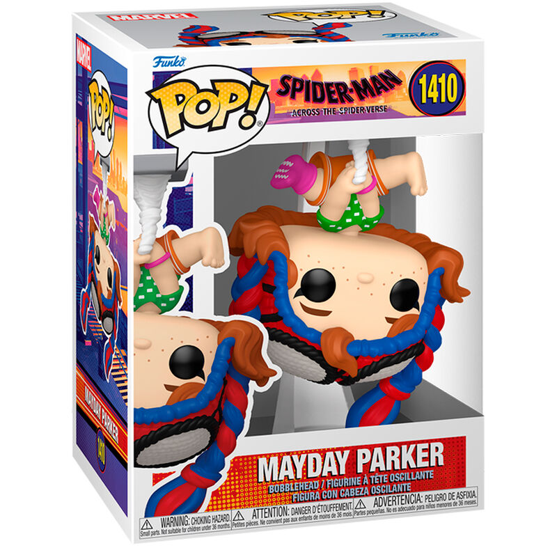 Marvel Spiderman Across the Spider Verse Mayday Parker POP Figure