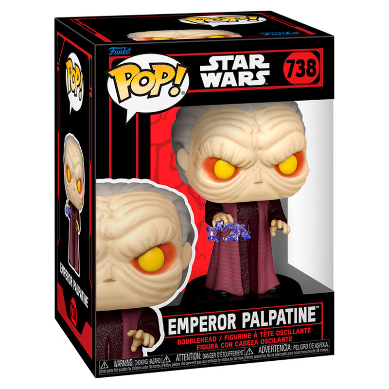 star wars emperor palpatine pop figure