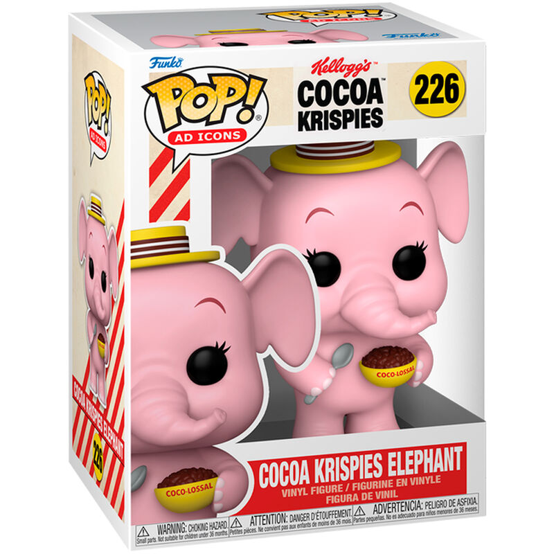 kelloggs cocoa krispies elephant pop figure