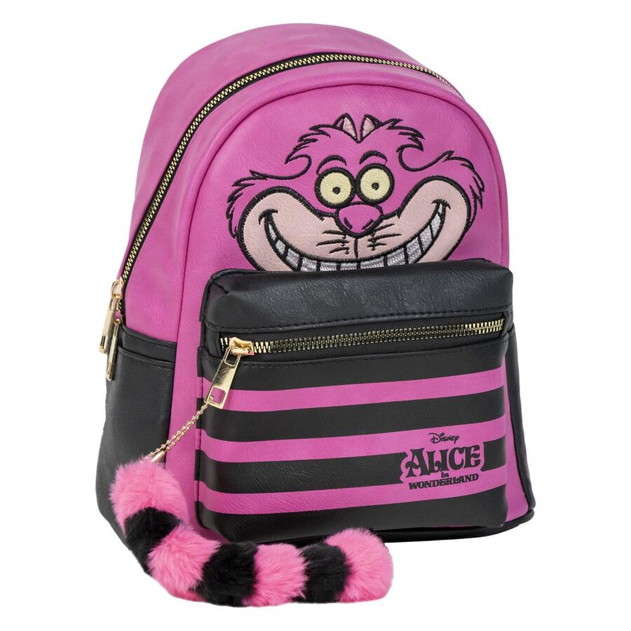 cheshire alice in wonderland disney casual backpack