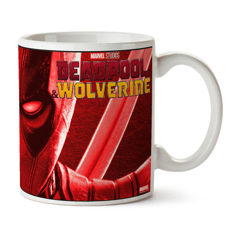 deadpool wolverine & mug deadpool marvel