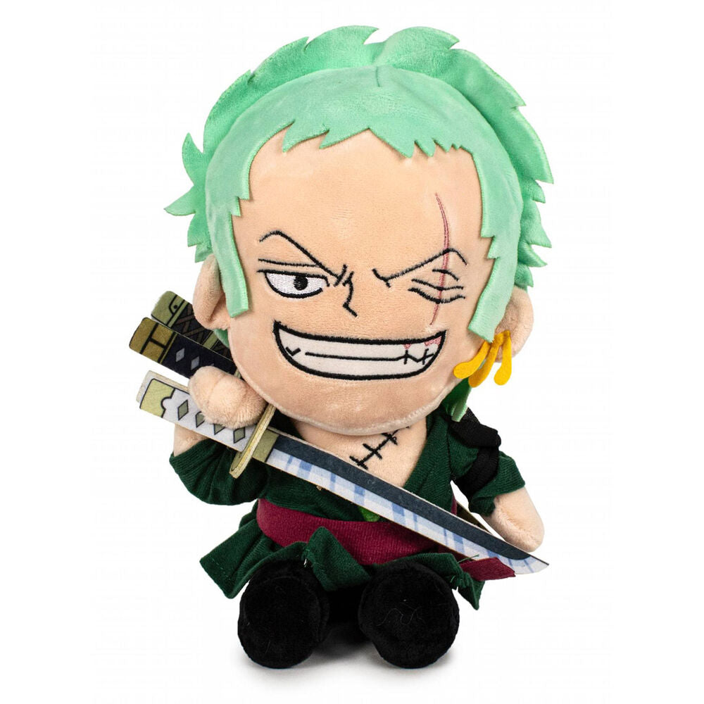 roronoa zoro one piece plush 25cm